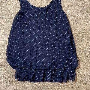 Polka Dot Tank Top Size Small